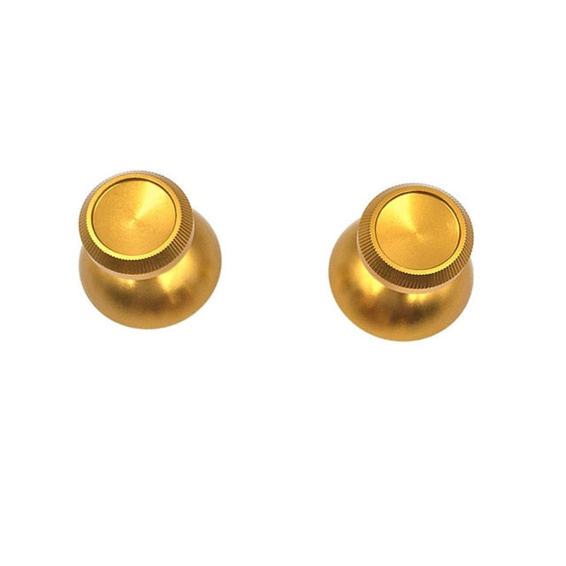 Custom Gold Analogue Controller Bullet Buttons Chrome D-pad For PS4