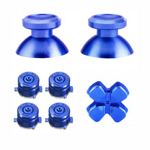 Load image into Gallery viewer, Custom Gold Analogue Controller Bullet Buttons Chrome D-pad For PS4